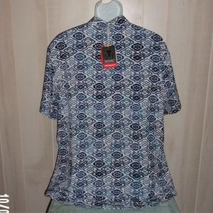 puma aloha woven golf shirt
